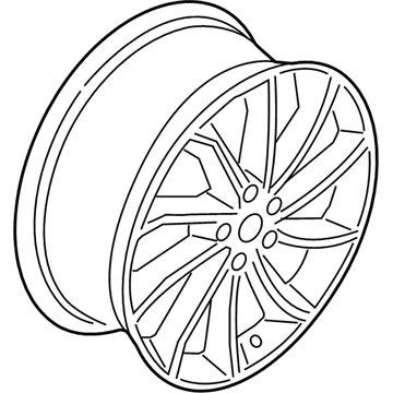 Ford HP5Z-1007-D Wheel, Alloy