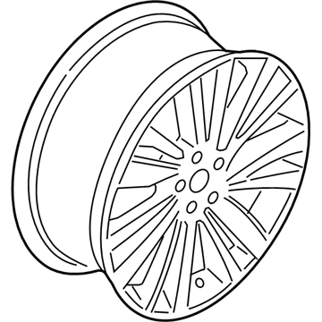 Ford HP5Z-1007-B Wheel, Alloy