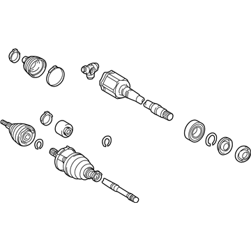 Toyota 43420-0R082 Axle Assembly