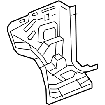 Mopar 68268269AA Panel-COWL Side