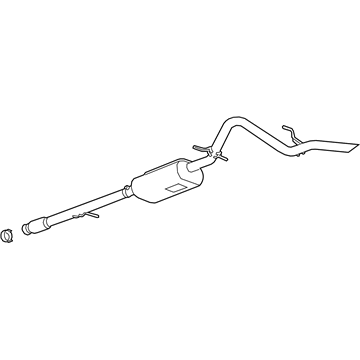 GM 84657795 Muffler & Pipe