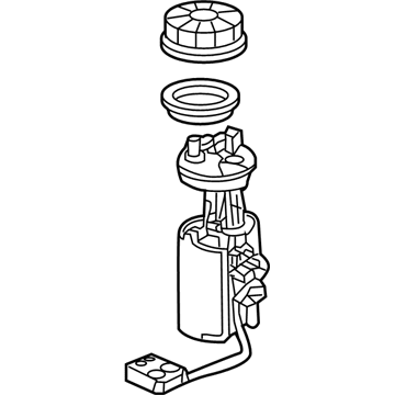 Honda 17045-SDR-A00 Module Assembly, Fuel Pump (Yachiyo)