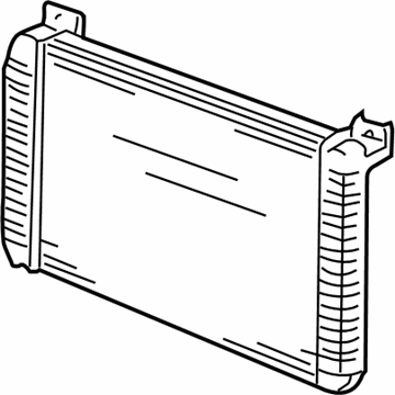 GM 89019168 Radiator Assembly