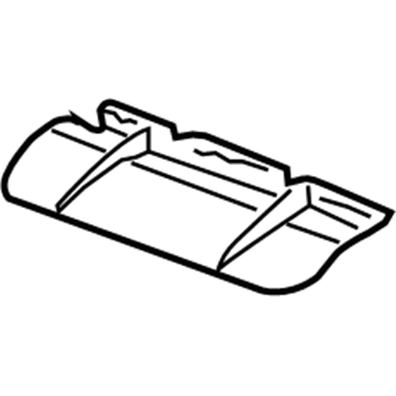 GM 15050253 Baffle-Radiator Support *Marked Print