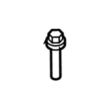 BMW 51-71-6-966-566 Hexagon Screw With Flange