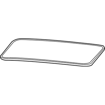 Mopar 68357691AA Glass-SUNROOF