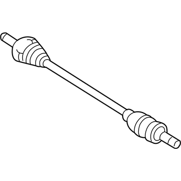 Ford 8A8Z-4K139-A Axle Shaft Assembly