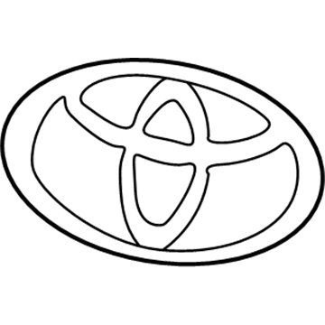Toyota 75311-06020 Emblem