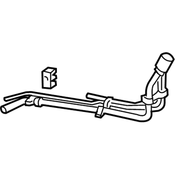 Lexus 77201-60A00 Pipe Sub-Assy, Fuel Tank Inlet