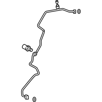 Honda 80341-SXS-A01 Pipe, Receiver