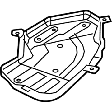 Mopar 68061320AE SKID Plat-Fuel Tank