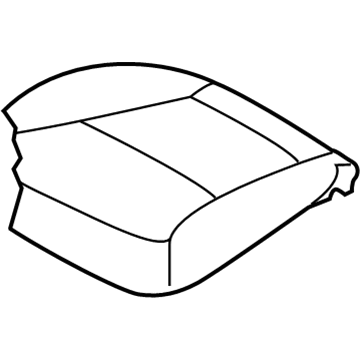 Kia 881801U600BD6 Front Seat Cushion Driver Covering