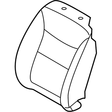 Kia 883801U600BD6 Front Seat Back Driver Covering