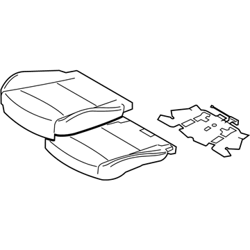BMW 52-10-2-997-357 Seat Upholstery, Leather