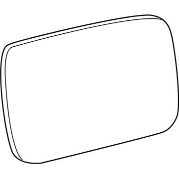 Mopar 68050299AA Glass-Mirror Replacement