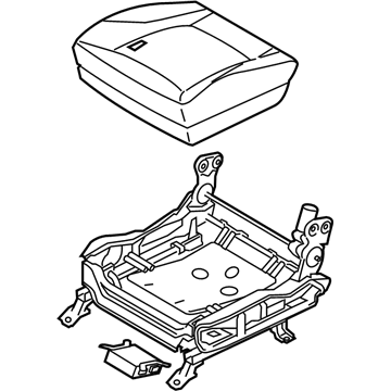 Kia 881003F401NF3 Cushion Assembly-Front Seat, L