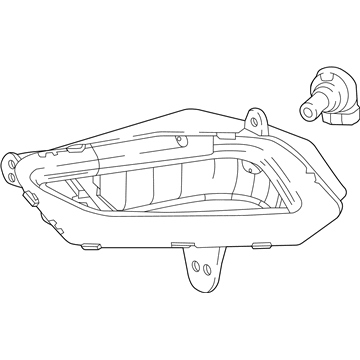 GM 42664451 Fog Lamp Assembly