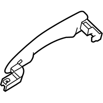 Nissan 80640-6MA7B Outside Handle Grip