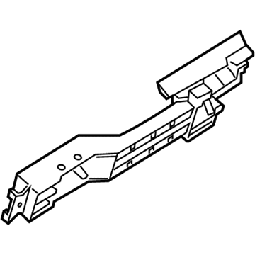 Nissan 80611-DF30A Bracket-Outside Handle, LH