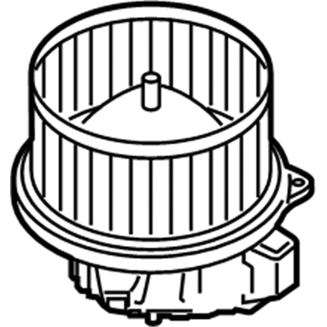 Ford BK2Z-19805-H Blower Motor