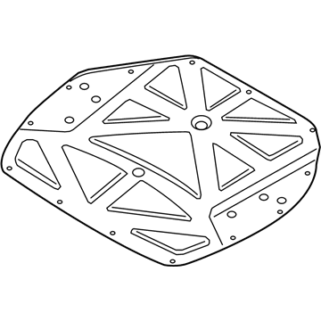 Kia 81125J5000 Pad-Hood Insulating