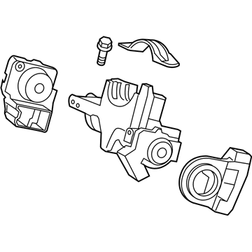 Honda 06351-TR0-911 Lock Assy., Steering