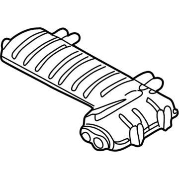 BMW 18-10-7-831-783 Rear Exhaust Muffler