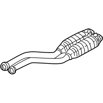 BMW 18-10-7-832-909 Exhaust System, Front