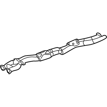 BMW 18-10-7-832-313 Intermediate Pipe