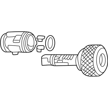 Mopar 5139207AA Cylinder-Ignition Lock