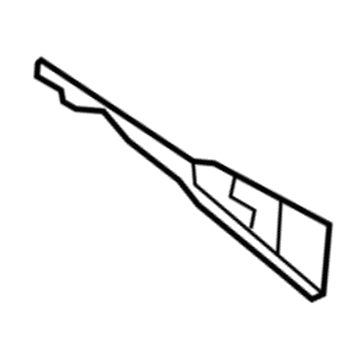 Acura 60412-STX-A00ZZ Plate, Right Front Bulkhead Side