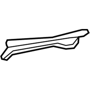 Acura 60483-STX-A01ZZ Frame Left, Front Bulkhead Up