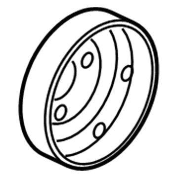 Honda 19224-RNA-A02 Pulley, Water Pump