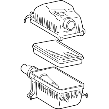 Toyota 17700-0F031 Air Cleaner Assembly