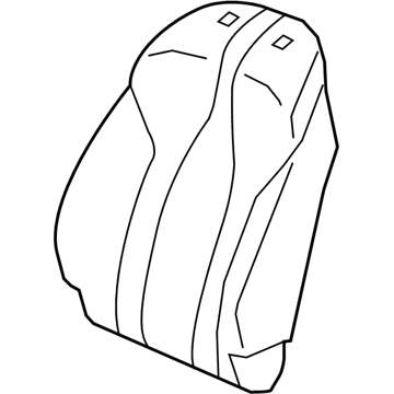 Acura 81127-TJB-A81 Pad Complete R, Front Back