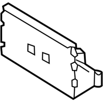 BMW 41-12-8-411-087 Centre Latching Bracket Support