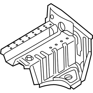 BMW 41-11-8-413-226 Floor Panel Trunk Lateral