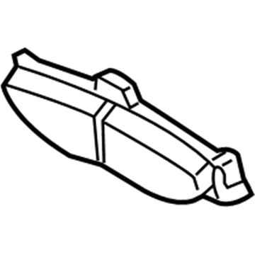 GM 89047757 Rear Pads