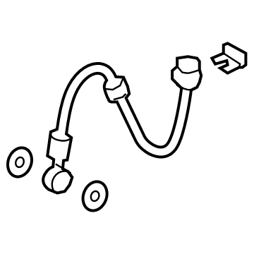 Acura 01464-TYA-A00 HOSE SET, R. FR