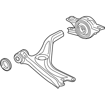 Honda 51350-TGG-A11 Lower Arm Complete, Front