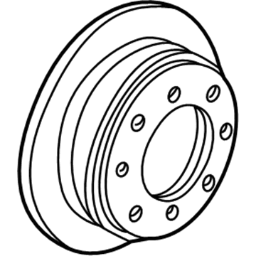 Acura 42510-S3M-A00 Disk, Rear Brake