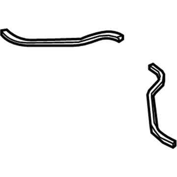 Infiniti 66870-1EA0A Sealing Rubber-COWL Top