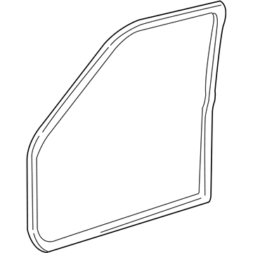 GM 15758703 Surround Weatherstrip