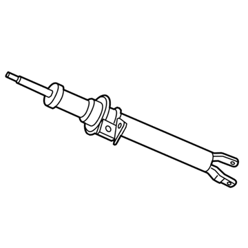 BMW 31-31-2-284-667 Left Front Suspension Strut