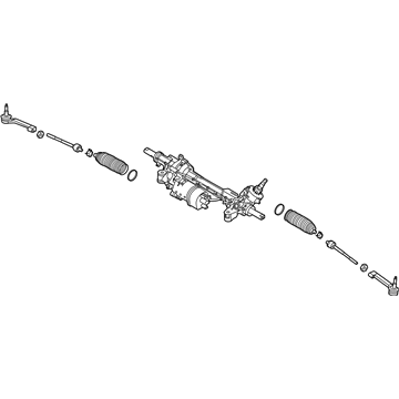 Ford M1MZ-3504-F GEAR - RACK AND PINION STEERIN