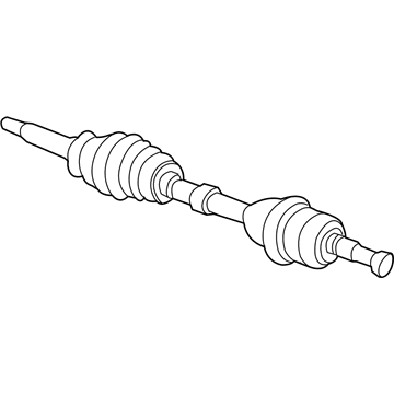 Mopar 5085180AG Front Drive Shaft