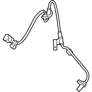 Hyundai 59830-C1000 Sensor Assembly-Front ABS.RH