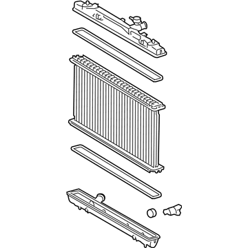 Lexus 16400-31850 Radiator Assembly