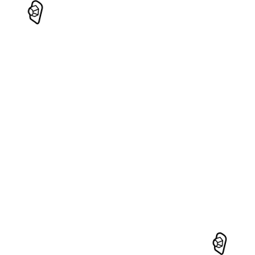 Hyundai 89858-D3000-TRY Cover-Child Anchor, Center