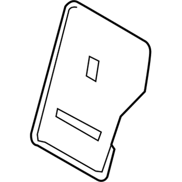 Hyundai 89340-D3000-TRY Board Assembly-2RD Seat Back, LH